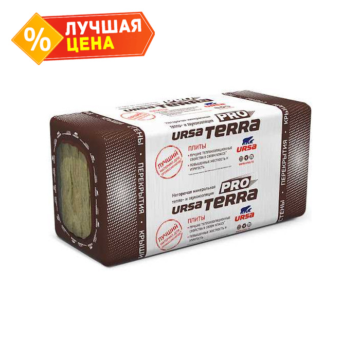 Утеплитель Урса Terra фасад 130х600х1250