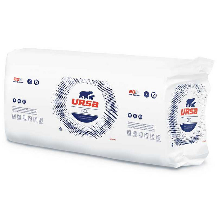 Утеплитель Урса Geo П-20 50х610х1250